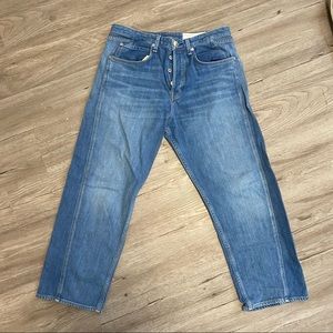 Rag & bone Maya High Rise Ankle Straight Jeans